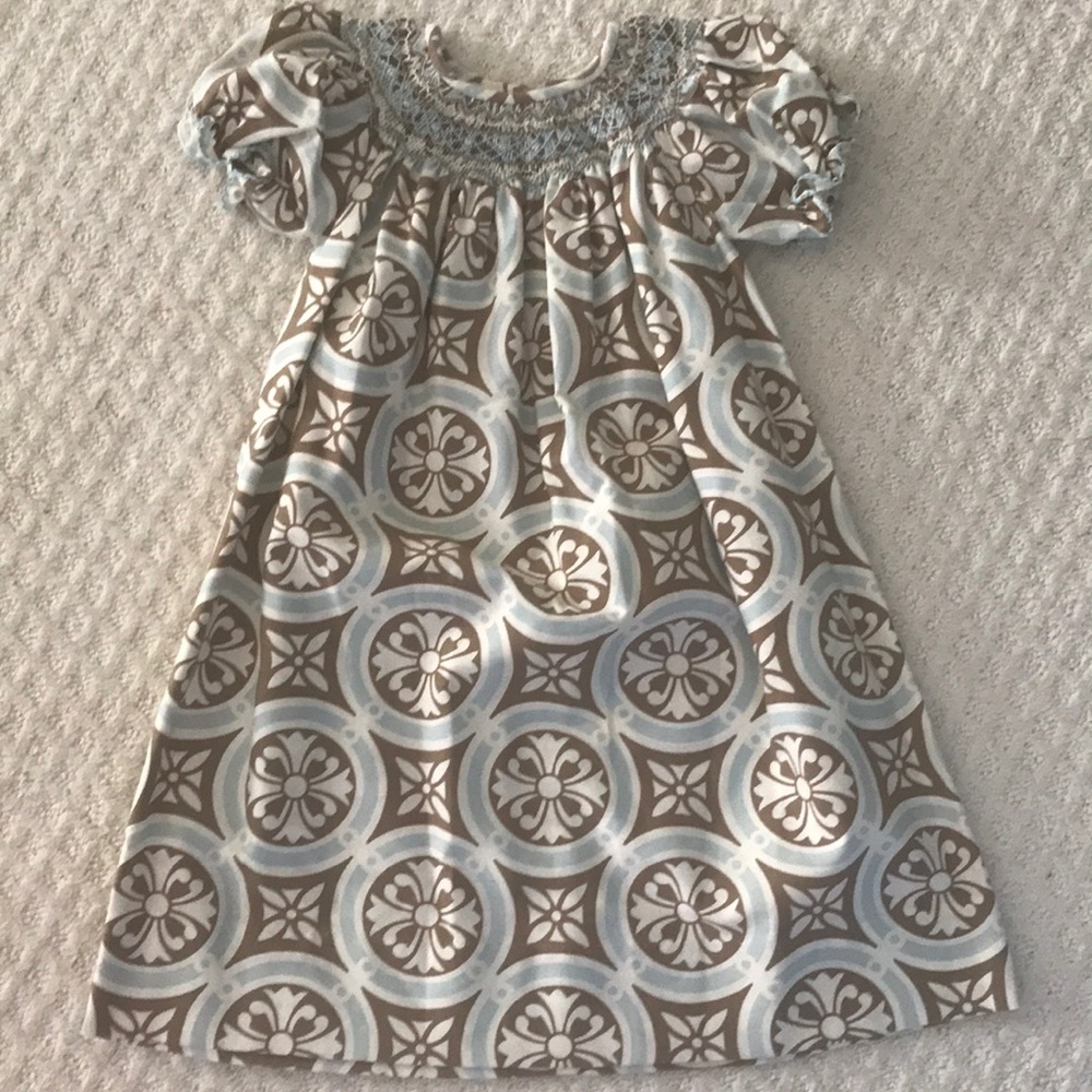 Smocked dress 3T La Za Me
